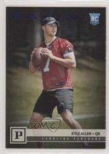 2018 Panini Rookies Blue Knight Kyle Allen #379 10kk