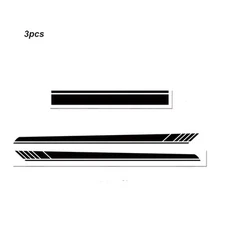 Car Hood Decal Vinyl Sticker Auto Body Styling Strip Waterproof Universal