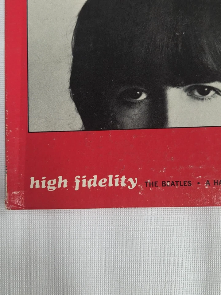 Vintage Beatles Vinyl A Hard Day's Night Soundtrack Mono UAL 3366 1964 LP Record - Image 3 of 4