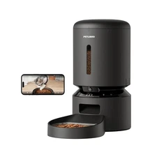 Petlibro PL-AF203-04B Automatic Feeder with Camera,Black - Certified Refurbished