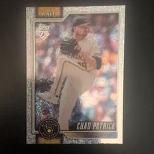 2026 Topps Celebration Chad Patrick Confetti Parallel Card #217