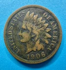 1906 Indian Head Cent Bronze 1C | Nice Detail | Collector Album Coin