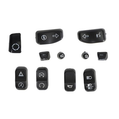11X Handschalter-Tastenkappe Für Ultra Limited Glide Road King Models 14-19