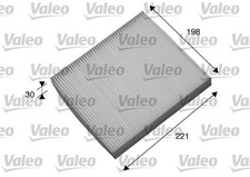 Innenraumfilter VALEO ESSENTIAL 698869 Partikelfilter für 400 CIVIC EJ EM1 HONDA