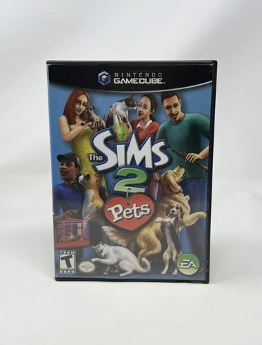 The Sims 2 Pets Nintendo GameCube Game and Case Immaculate Disc Tested Authentic