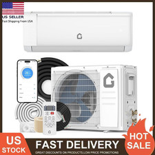 12000 BTU Ductless Mini Split 22 SEER Air Conditioner Heat Pump Inverter AC 110V