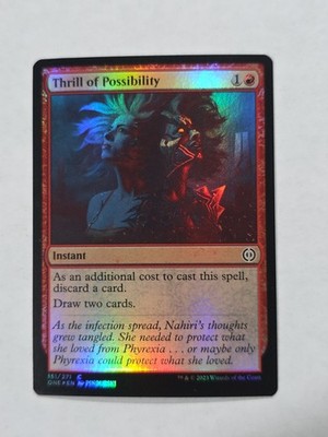 MTG Thrill of Possibility  Phyrexia All Will Be One Foil