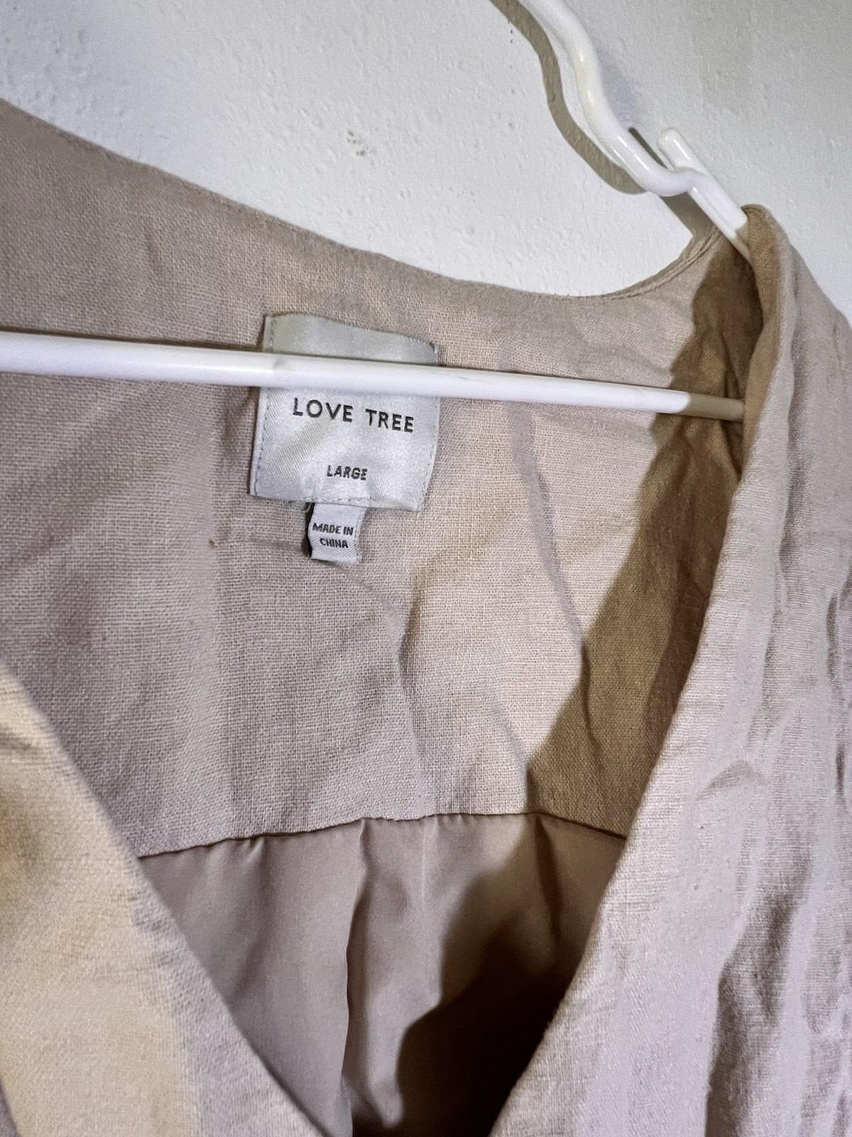 Beige Button-Down Sleeveless Top - image 4