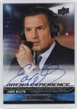 2024-25 Upper Deck Credentials Arena Experience Ed Olczyk Eddie #AE-EO Auto