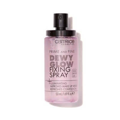 Catrice | Prime & Fine Illuminating Dewy Glow Spray | Transparent and Fast Dryin
