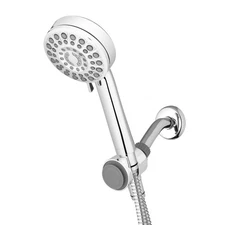 Waterpik Dualdock Multi-Height Hand Held Shower Head with Powerpulse Massage, XO