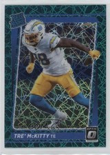 2021 Panini Donruss Optic Rated Rookie Green Velocity Prizm Tre' McKitty 13wt