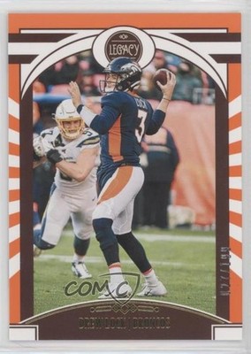 2020 Panini Legacy Orange 27/199 Drew Lock #45 07e0