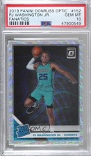 2019 Donruss Optic Fanatics Box Set Wave Prizm PJ Washington Jr #152 PSA 10 a8m
