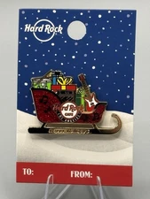 Hard Rock Cafe Los Angeles Holiday Sleigh 2024 Pin