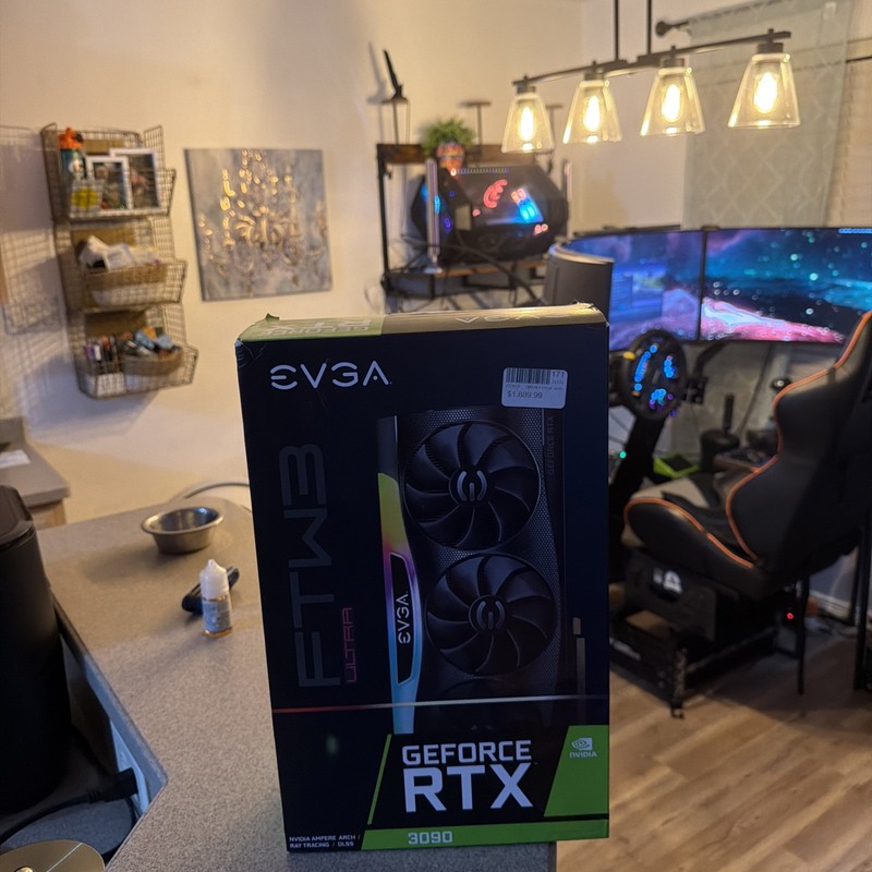 NVIDIA EVGA GeForce RTX 3090 FTW3 Ultra Graphics Card.