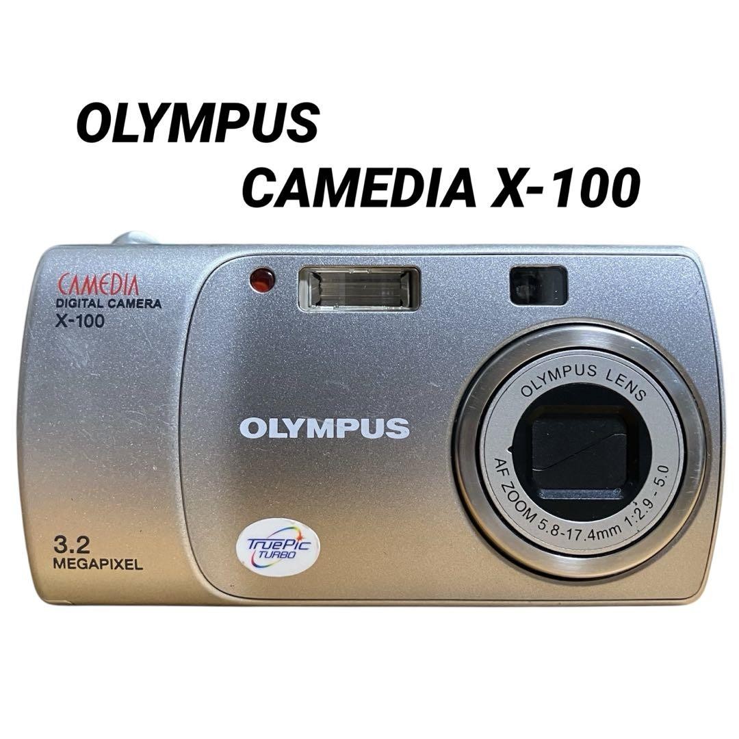 【動作確認済み】 OLYMPUS CAMEDIA X-100 コンデジ Working] OLYMPUS CAMEDIA X-100 Compact Digital Camera AA