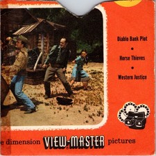Buffalo Bill Jr. 1955 View-Master Packet with Reels Set 965-ABC Vintage H33