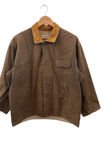 VINTAGE D GRACE HUNTING DUCK JACKET CHORE JACKET WORKWEAR BROWN DUCK CANVAS