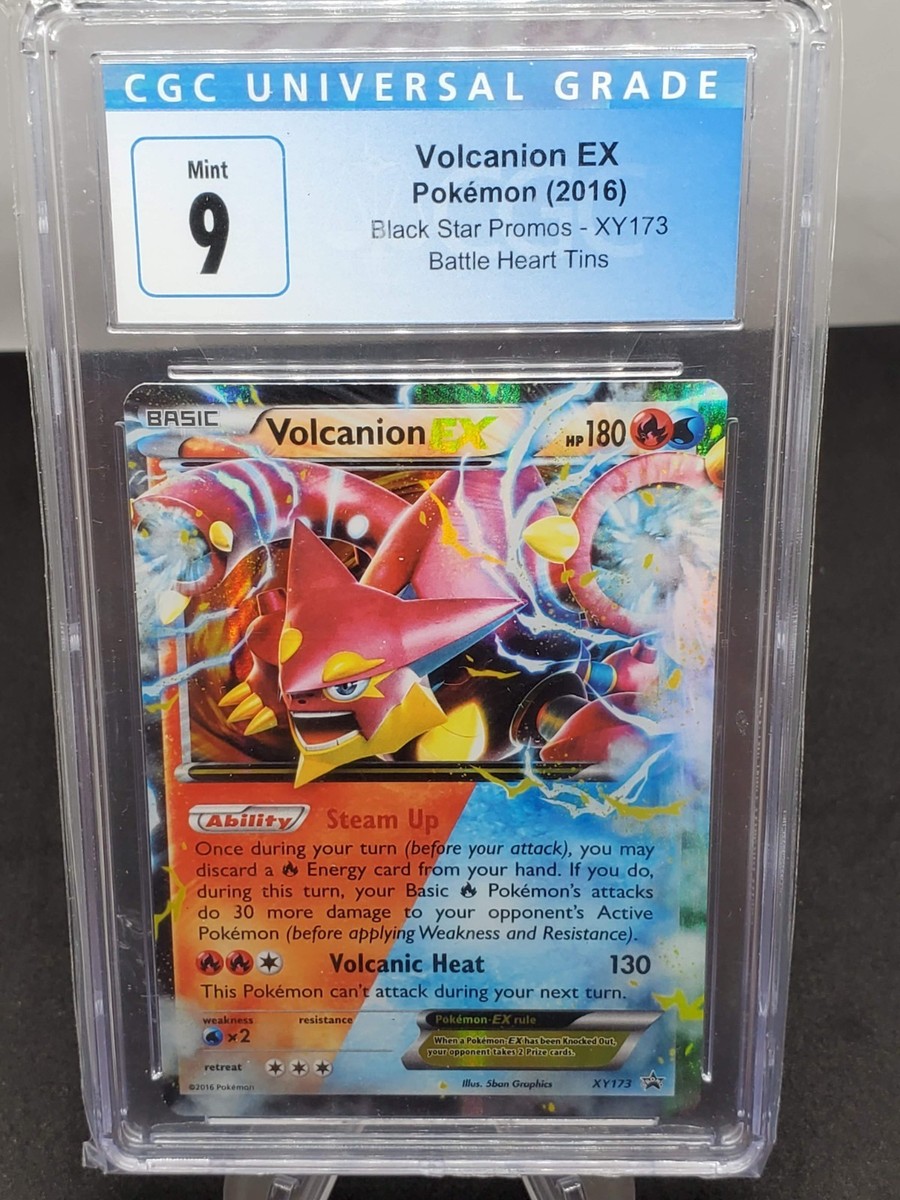 Pokémon TCG Volcanion EX XY Black Star Promos XY173 Promo | eBay