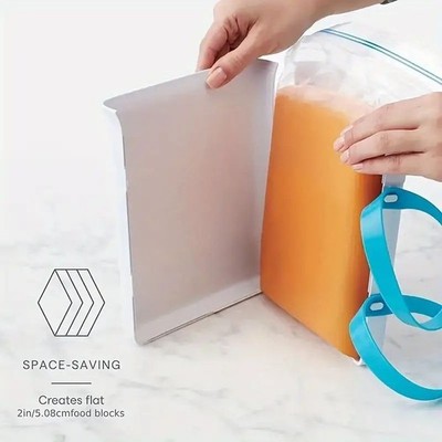 Freeze Up Freezer Food Block Maker Soup Leftovers Freezer Container Kitchen