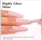 NIP Imtiti Nude Pink Gel Polish - 0.5 Fl Oz Soak Off Polish — photo 3