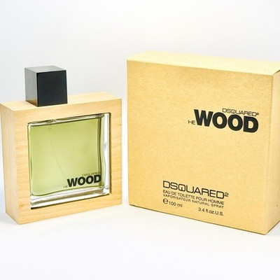 Dsquared2 He Wood Mens EDT Spray 3.4 fl oz / 100 ml NIB Discontinued Rare