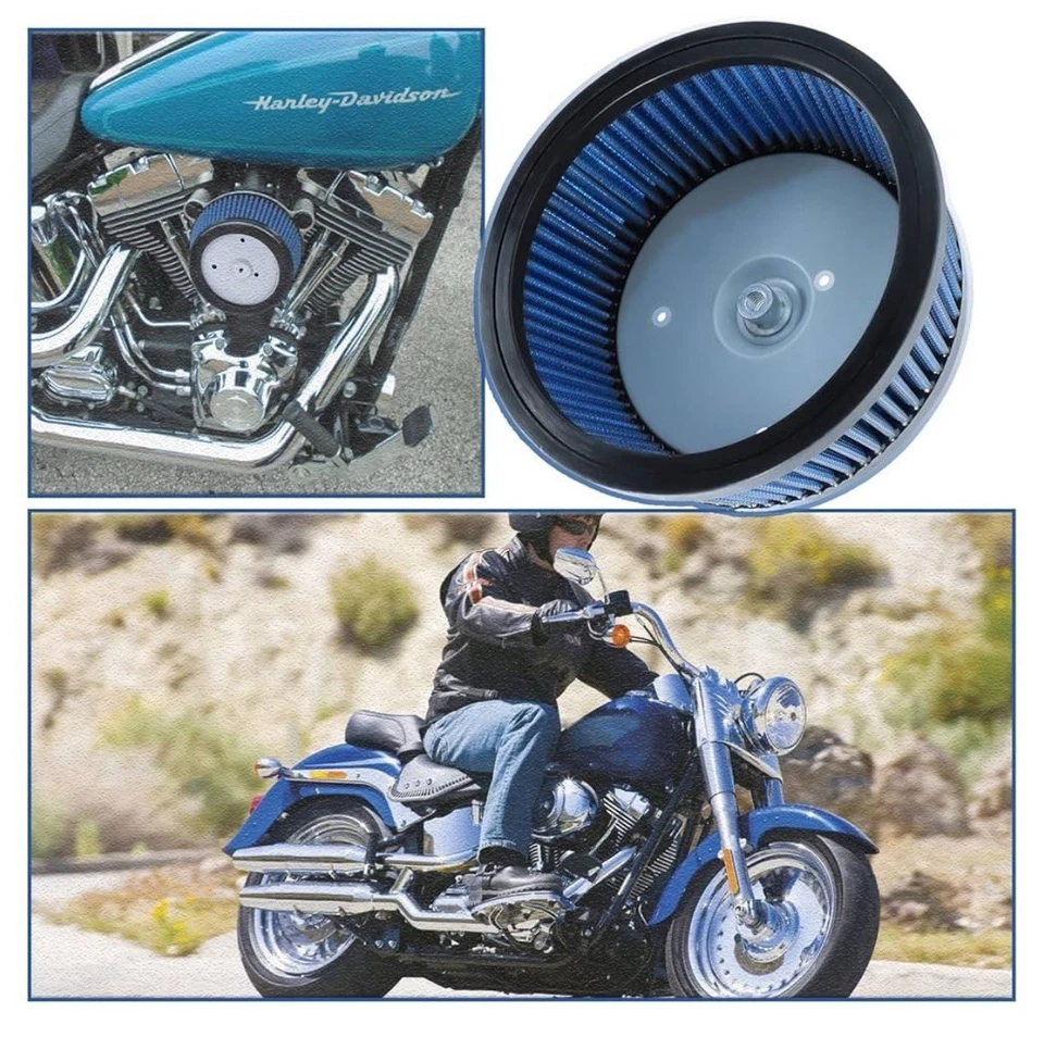 HD-0800 Air Filter for Harley Davidson Road King Electra Glide - Image 4 of 4