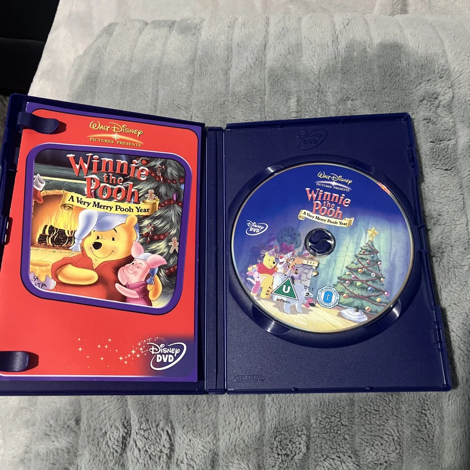 Winnie the Pooh: A Very Merry Pooh Year (DVD, 2002) - Image 2 of 2