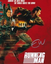 EDGAR WRIGHT signed autograph 20x25cm RUNNING MAN in person autograph COA