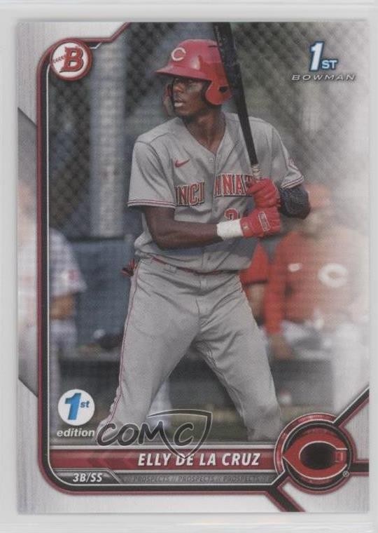 2022 Bowman 1st Edition Elly De La Cruz #BPPF-50 h3c