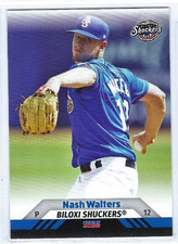 2022 Biloxi Shuckers (Double A-Milwaukee Brewers) Nash Walters