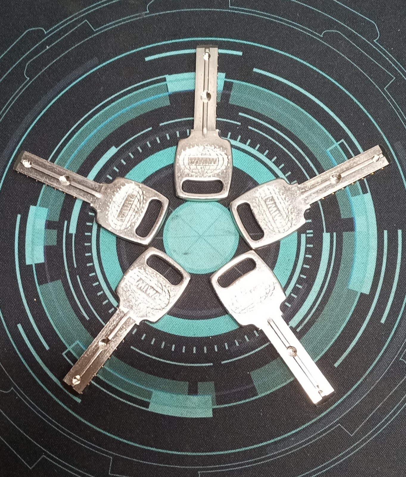 🔥🔥 5 PCs MIWA (Anker) High Security Dimple Magnetic Key Blanks NO MAGNETS🔥🔥