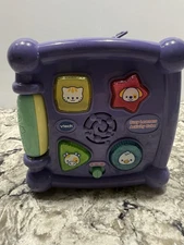 Vtech Busy Learners Activity Cube Educational Light Up Sound Toy Purple