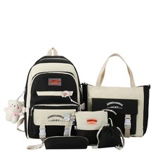 5pcs school Bags Set Kawaii Backpacks for Teen Girls School Backpack School Aest