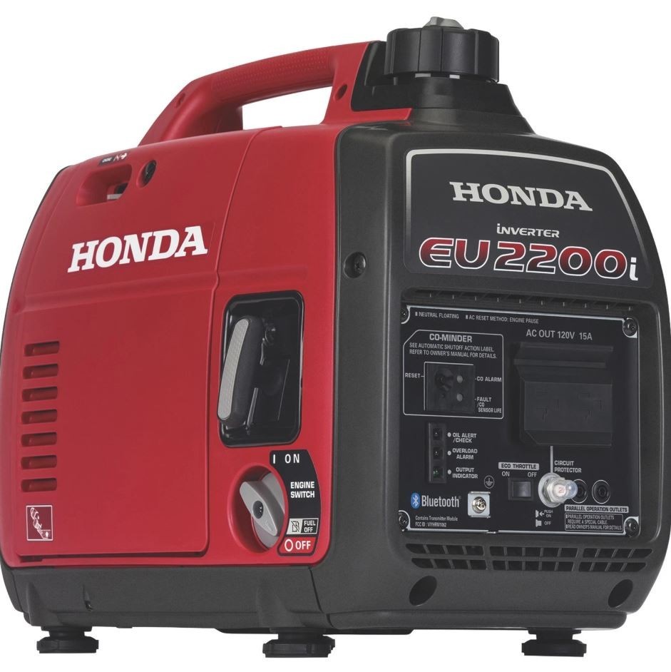 Honda Inverter Generator, 2200 Surge Watts, 1800 Rated Watts, Model# EU2200ITAN