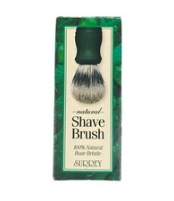 Surrey Natural Shave Brush 100 Boar Bristle Handmade In USA