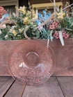 Vintage Jeanette Pink Depression Glass Cherry Blossom 8.5" Serving Bowl