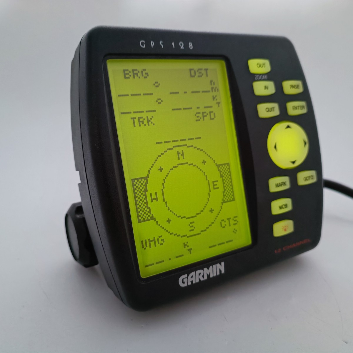 GARMIN GPS 128 12 Channel Marine Navigator FLUSH NMEA0183 GPS128