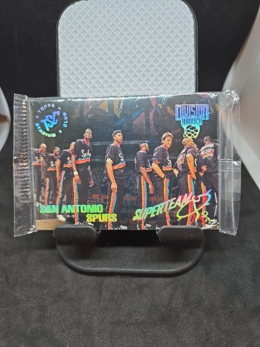 1994-95 Stadium Club San Antonio Spurs Super Team Division Winner OPENED