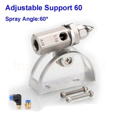 Air Atomizer Spray Nozzle   Nozzle Dry Fog Super Fine Mist Dust Removal #hj