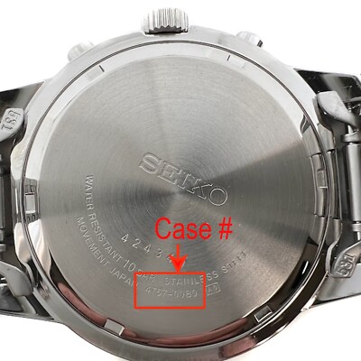 Seiko Case Back Gasket 0C3060B0A 6309-7040 7002-7000 7548-7000