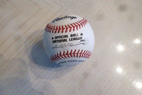 DON CARDWELL (1969 Mets) Signed National League Baseball -Guaranteed Authentic - Picture 2 of 2