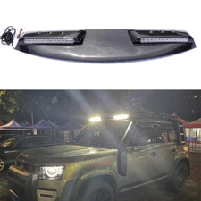 Two Lamp Roof Top Light Bar LED DRL Fits For LR Defender 130 4D 2022 2023