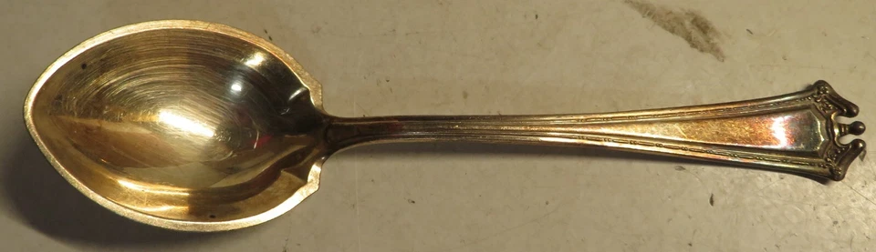 Vintage International 1847 Rogers CONTINENTAL Silverplate 5-7/8" Long Spoon 1914 - Image 4 of 4