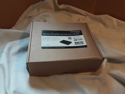 StarTech Gigabit Ethernet to Multi Mode LC Fibre Media Converte 550m ET91000LC2