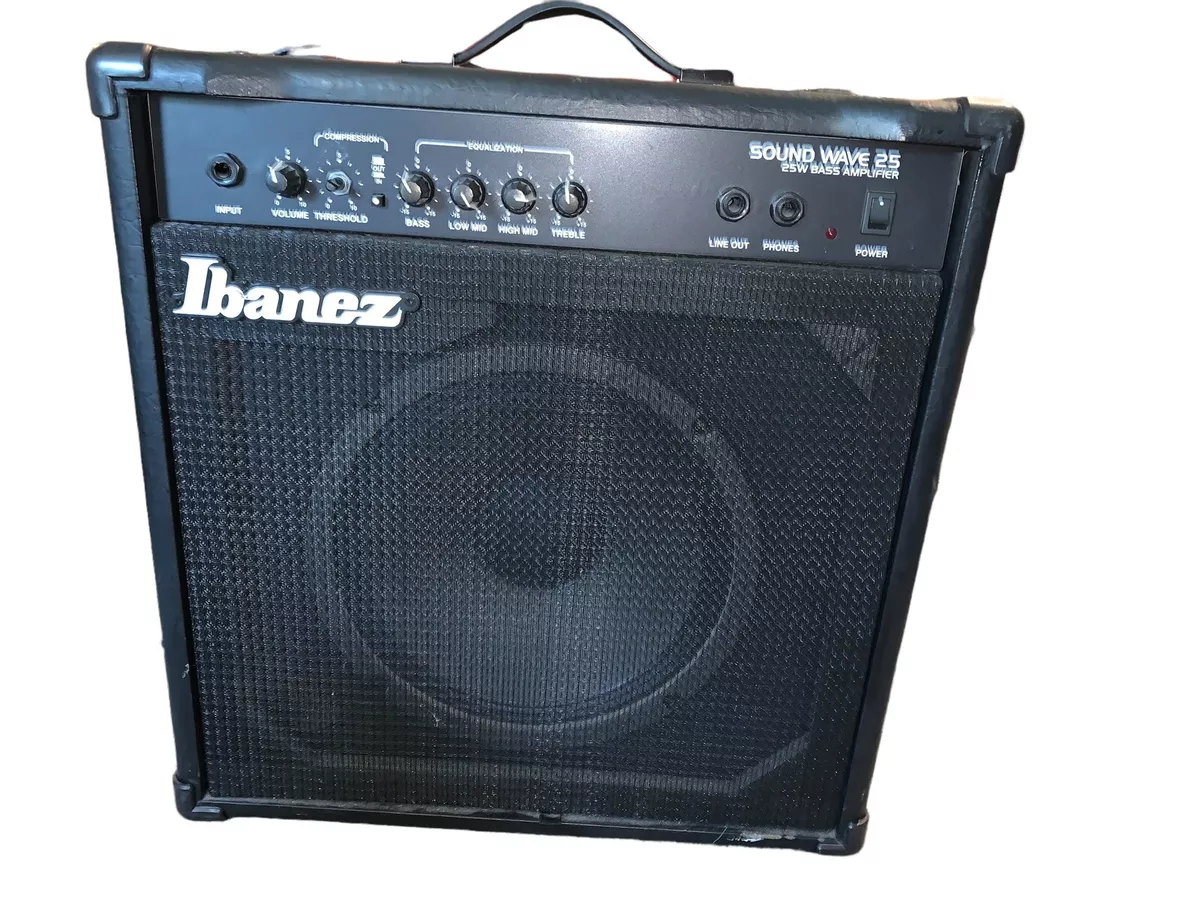 Ibanez Sound Wave 25. 25w bass amplifier Working Condition