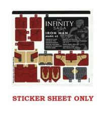 LEGO 76206 - Super Heroes - Iron Man Figure - STICKER SHEET