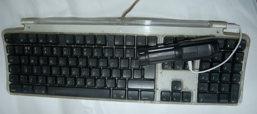 Oryginalna Apple Pro - M7803 Przewodowa klawiatura USB Czarna - Pełne sprawne - PRZETESTOWANE