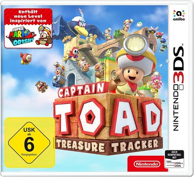 Nintendo 3DS Dual Screen Spiel Captain Toad Treasure Tracker NEU NEW